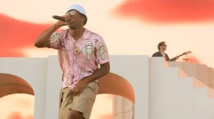 Tyler, the Creator performing