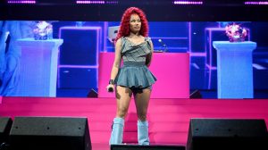 Nicki Minaj performing