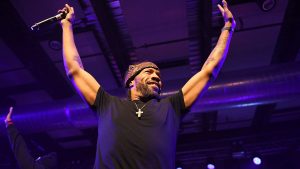 Redman performing