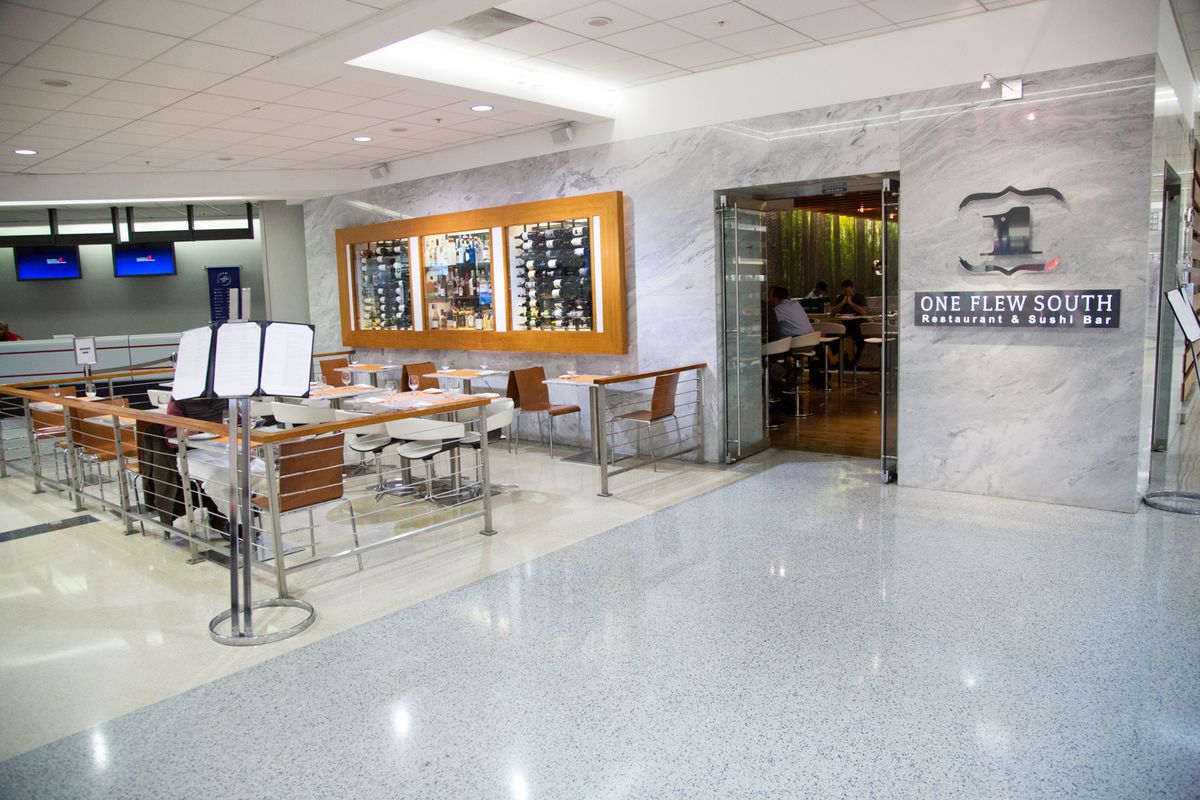 The exterior of One Flew South.