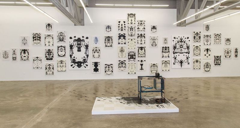 Work by New York artist Timothy Curtis is on view at Atlanta Contemporary.
Courtesy Atlanta Contemporary