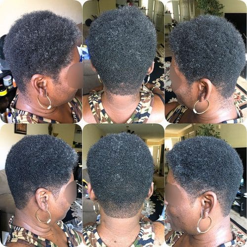 Blended Fade hairstyle for Women