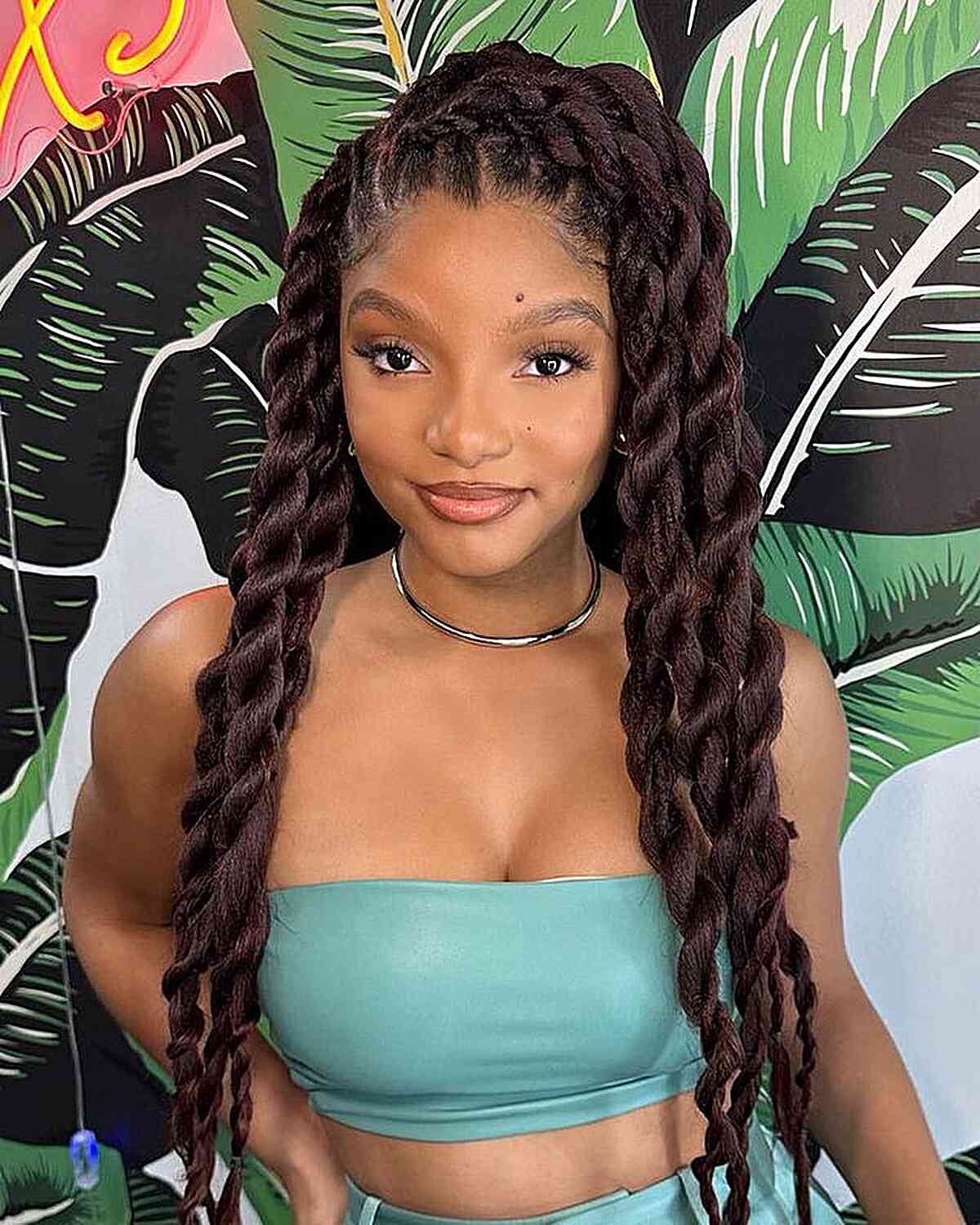 Extra Jumbo Twists for Black Women Natural Hair and for ladies in their 20s