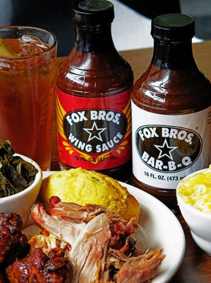 FILE - Fox Bros Bar-B-Que in Atlanta was one of three Georgia eateries in "The South's Top 50 Barbecue Joints of 2023" by Southern Living.