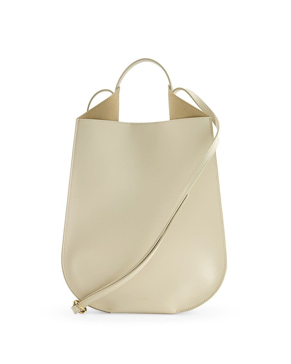 Mini Helene Leather Hobo Bag 