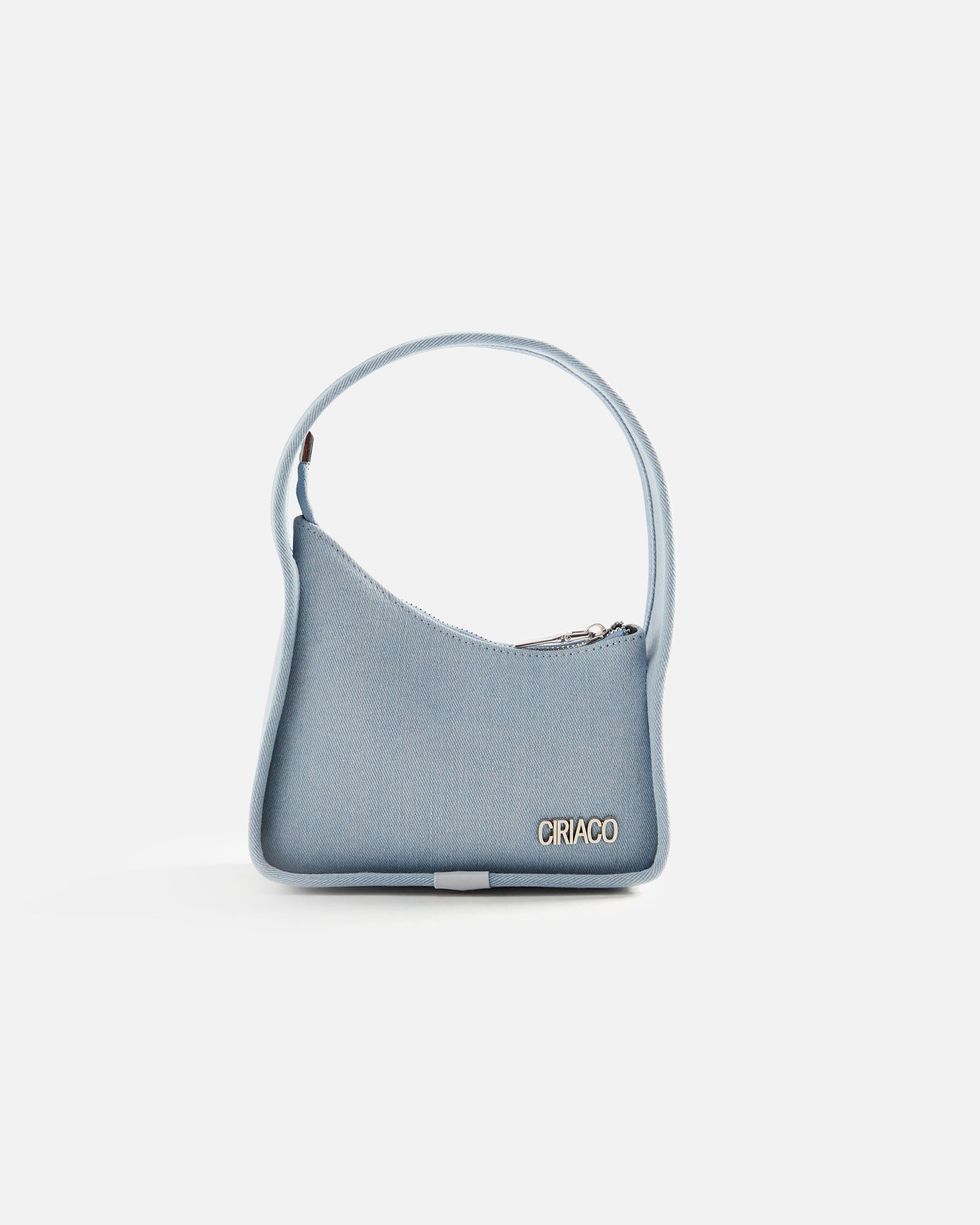 Ashley Minimalist Denim Baguette
