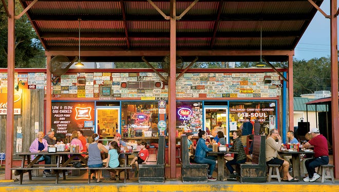 FILE - Southern Soul Barbeque in St. Simons Island was one of three Georgia eateries in "The South's Top 50 Barbecue Joints of 2023" by Southern Living.