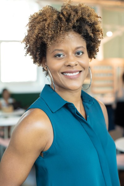 Portrait of Atlanta activist Heather Infantry.