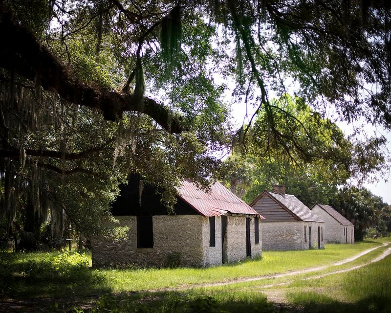 Tabby cabins on Ossabaw Island: Named for the mix of oyster shells, lime, sand and water, the three tabbies on Ossabaw Island have survived since they were built by slaves between 1820 and 1850. "Tabby" means mortar or mud wall. Since 1978 the Island has been designated a state Heritage Preserve. For the past 10 years these tabbies have undergone restoration. (STEPHEN B. MORTON / Special to the AJC)