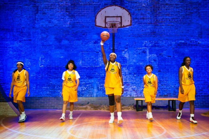 FLEX_Theatrical Outfit_Atlanta_Production Photos_2022_Kenisha Johnson, India S. Tyree, Whitney Nelson, Aminah Williams, and Hailey Elizabeth_HR
