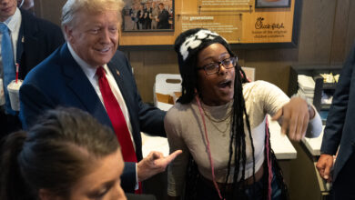 Donald Trump’s Interaction With Black Woman in Chick-Fil-A Goes Viral