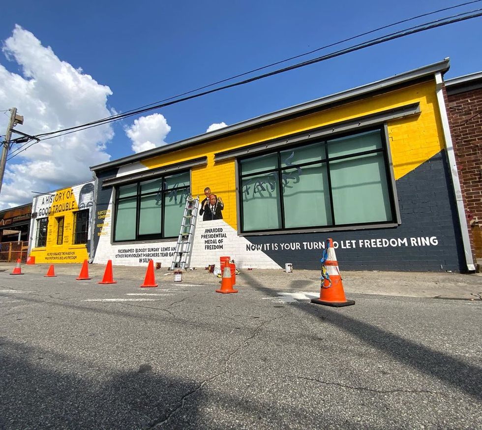 Atlanta Wall Art Mural