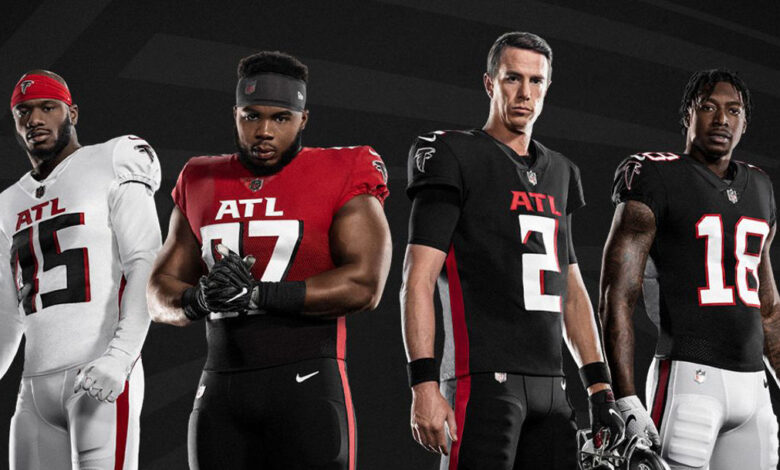 Back in black: A brief look at Atlanta Falcons uniforms throughout the decades