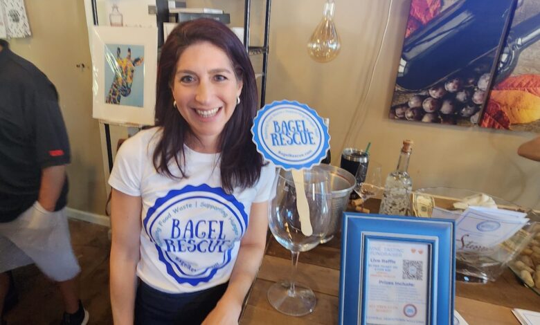 How nonprofit Bagel Rescue grew out of a family service project
