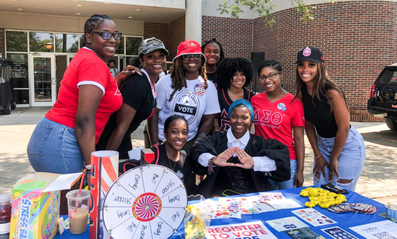 Young Black voters are dominating the Georgia midterms one student at a time Young Black voters are dominating the Georgia midterms one student at a time