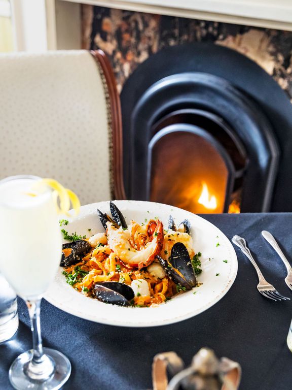 Frutti di Mare at Black Sheep Restaurant in Blue Ridge, GA