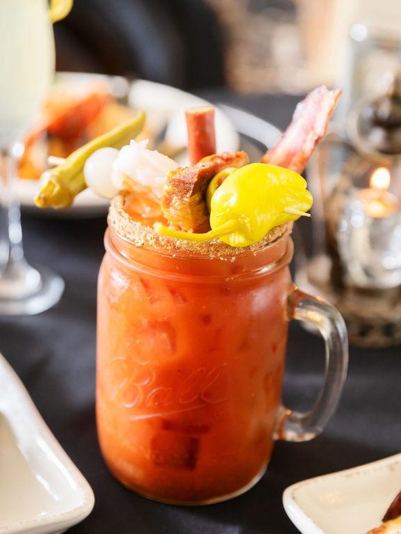 The Hair of the Sheep cocktail at Black Sheep Restaurant in Blue Ridge, GA