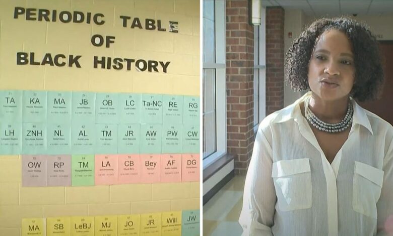 Atlanta area teacher uses Black History periodic table to inspire