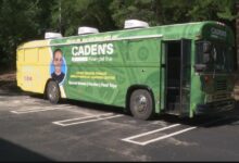 Caden Harris 11-year-old launches financial literacy bus