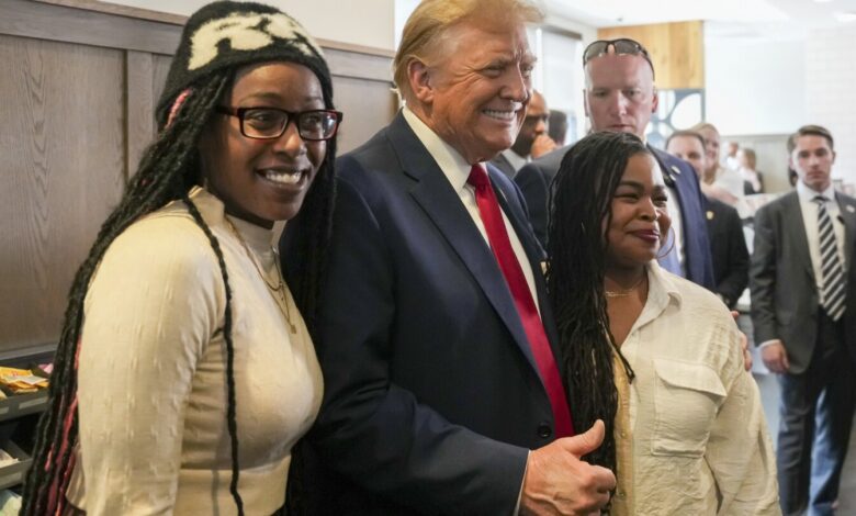 A Black conservative activist arranged Trump’s Atlanta Chick-fil-A stop