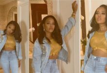 Angela Simmons Sparks Hilarious Debate in Comments with ‘Mom Jeans’ Post