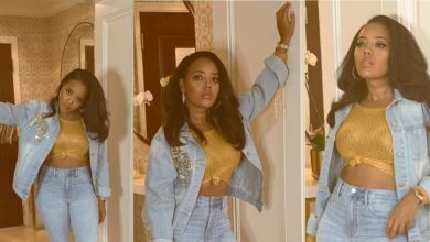 Angela Simmons Sparks Hilarious Debate in Comments with ‘Mom Jeans’ Post