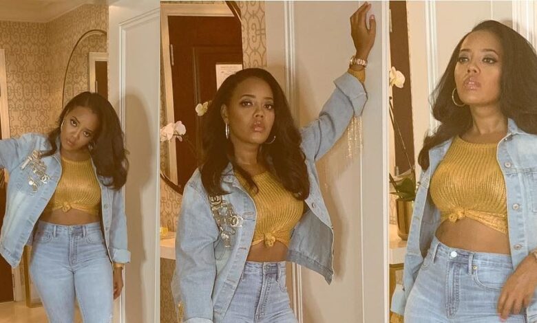 Angela Simmons Sparks Hilarious Debate in Comments with ‘Mom Jeans’ Post