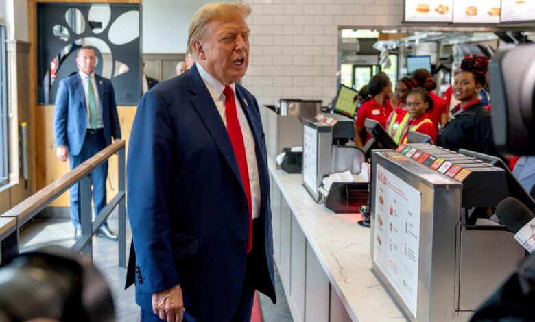 How a Black conservative activist arranged Donald Trump’s stop at an Atlanta Chick-fil-A