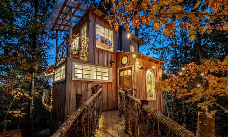 This Enchanting Tree House In Georgia Is The Perfect Getaway