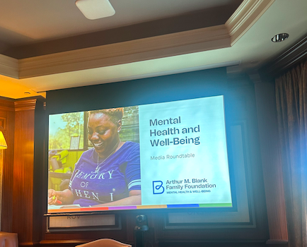 Blank Foundation grants M-plus to mental health awareness, education