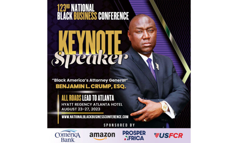 Attorney Benjamin L. Crump to Keynote 123rd National Black Business Conference