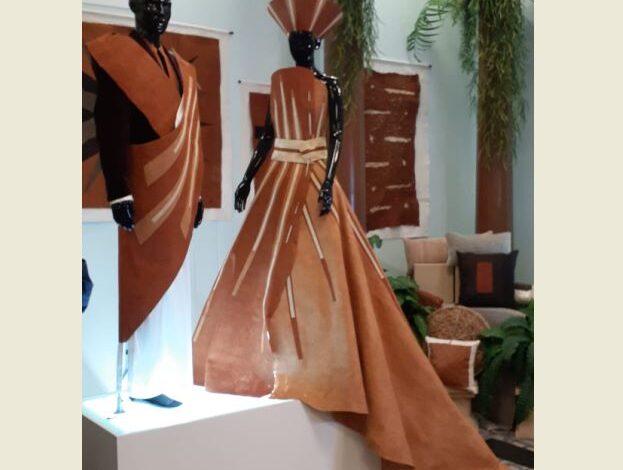 Uganda Showcases Bark Cloth Pieces in Georgia to Celebrate Black History Month