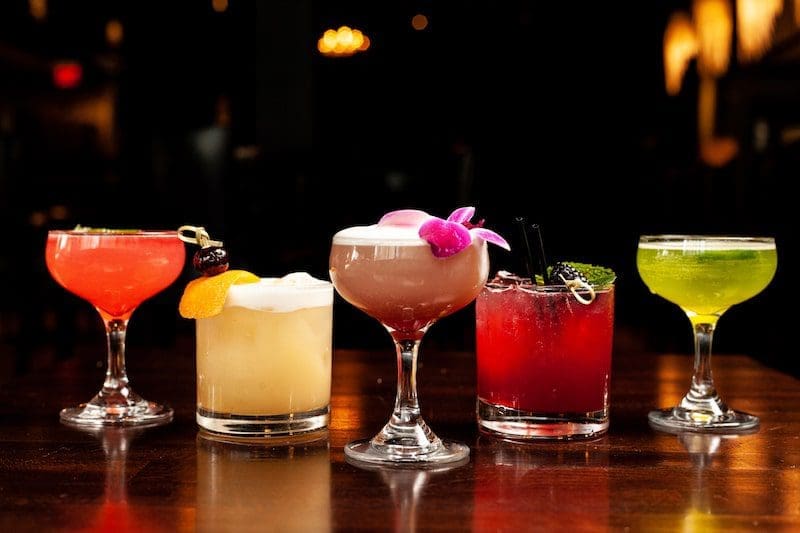 cocktail spread atlanta upscale dining