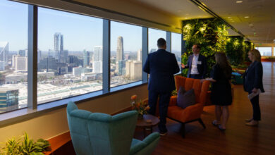 Salesforce previews top-floor Buckhead tower space for nonprofit events
