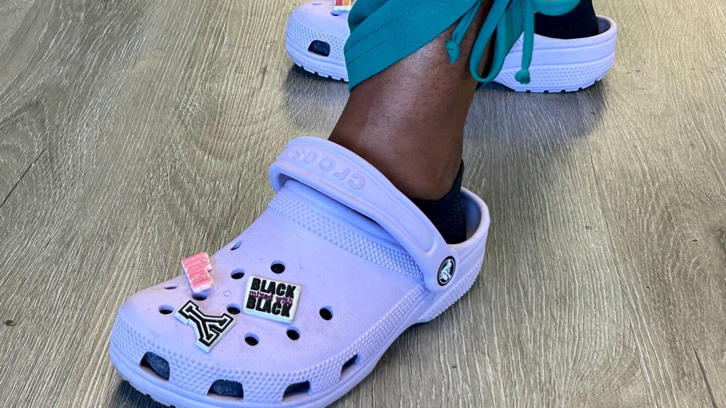 Veteran hairstylist Yolanda Sterling teaches at Georgia Piedmont Technical College, and said she talks to her students about the importance of maintaining their own mental health, too. “The newer stylists coming into the industry need to understand that you have to be well aware of your own mental health. And if you aren't, there's nothing you can do for anyone else,