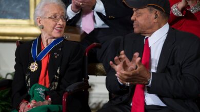 Katherine Johnson honored by Clark Atlanta University