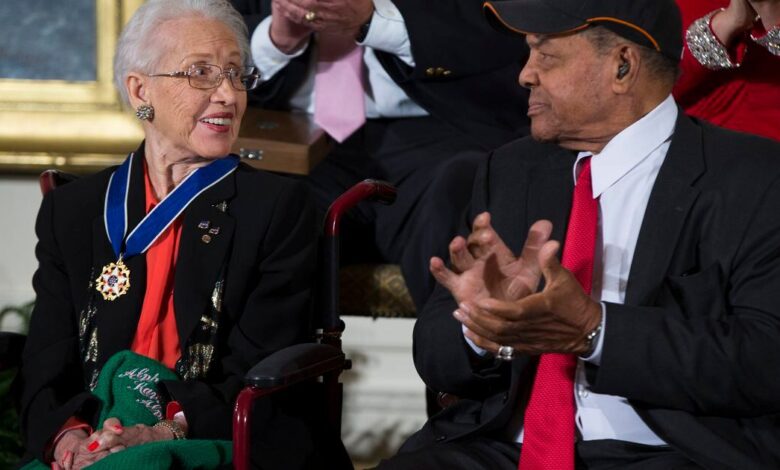 Katherine Johnson honored by Clark Atlanta University