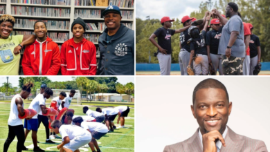 Former pro athletes use sports to transform lives of young Black males – WABE