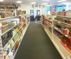 Interior of Natalya's Beauty Supply located in Conyers, GA.