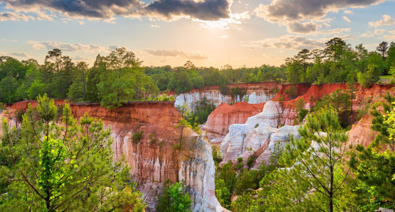 Providence Canyon in Southwest Georgia