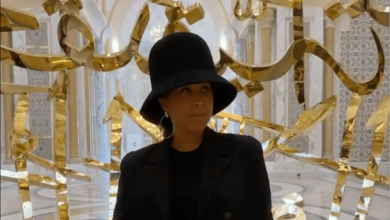 Marjorie Harvey Looks Luxurious in All-Black Vacation Outfit