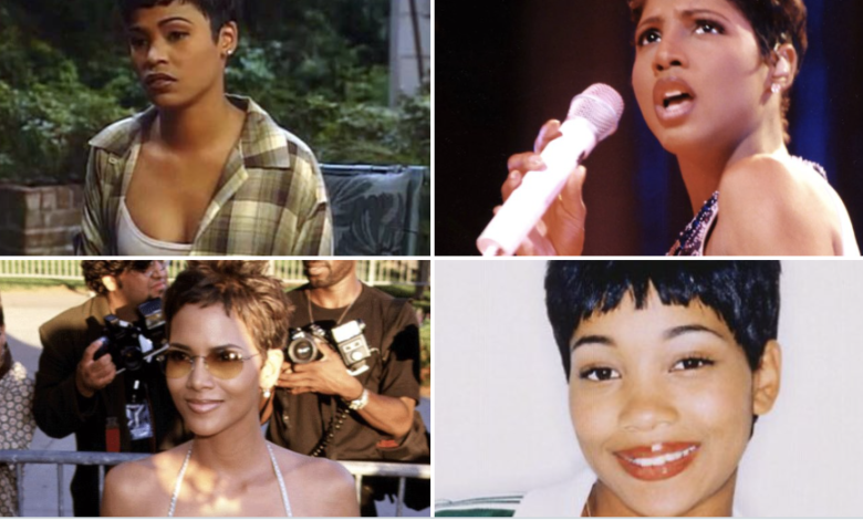 Battle of the ’90s Pixie Cut Trends on Twitter, Halle Berry Responds