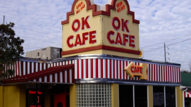 Georgia State Flag Artwork Incorporating the Confederate Emblem Comes Down at OK Cafe in Buckhead, Atlanta