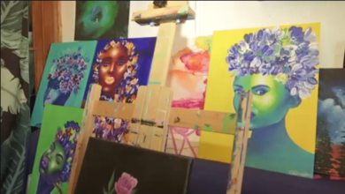 18-Year-Old Entrepreneur Paints Images of Women of Color And Sells More Artwork Than Most Artists Do In A Lifetime