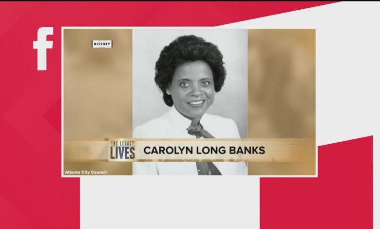 Carolyn Long Banks first Black woman on Atlanta City Council dies Carolyn Long Banks first Black woman on Atlanta City Council dies