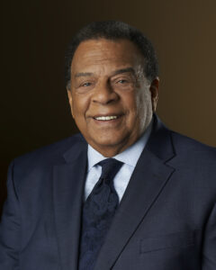 Former UN Ambassador and Congressman Andrew Young.