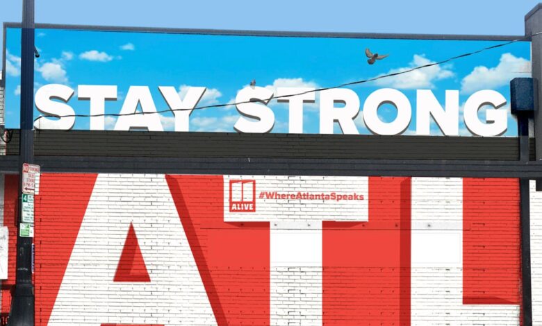 Stay Strong ATL mural dedicated to inspire local community