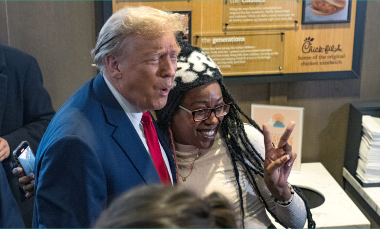 Scene of Black students and Trump at Chick-fil-A may be more than meets the eye