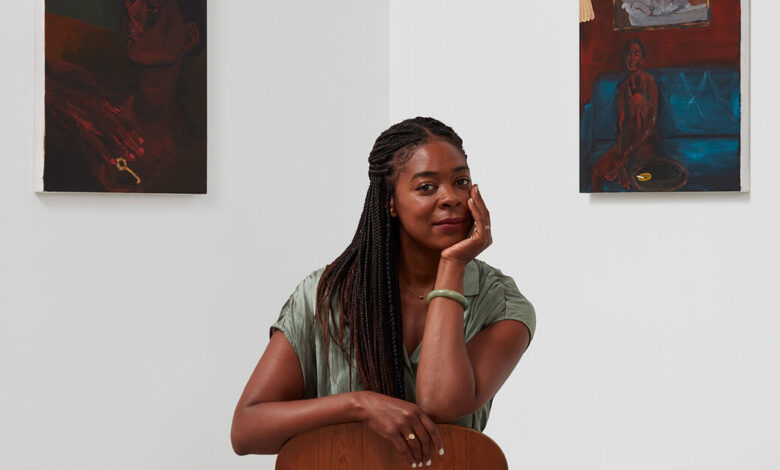 In Danielle Mckinney’s Lyrical Paintings, Black Women Reclaim Domestic Space