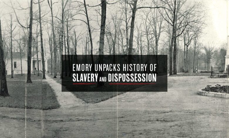 Emory unpacks history of slavery and dispossession
